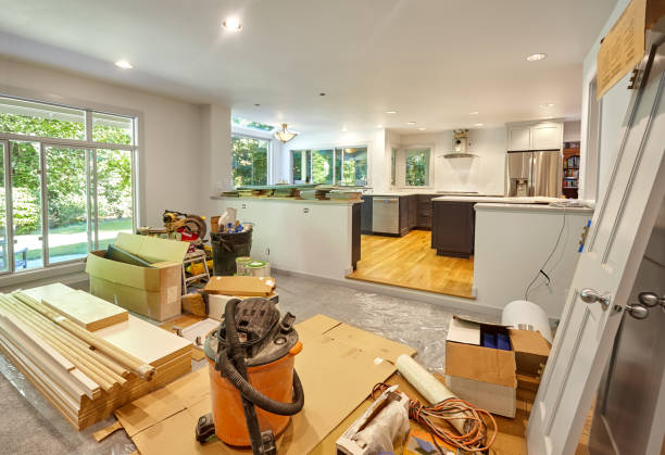 Professional Kitchen Island Installation technician working in Pennsburg, PA